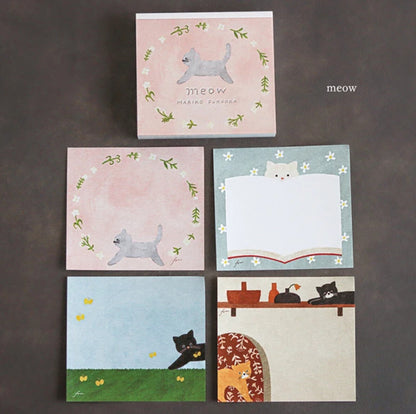 Cozyca Note Pad - Meow