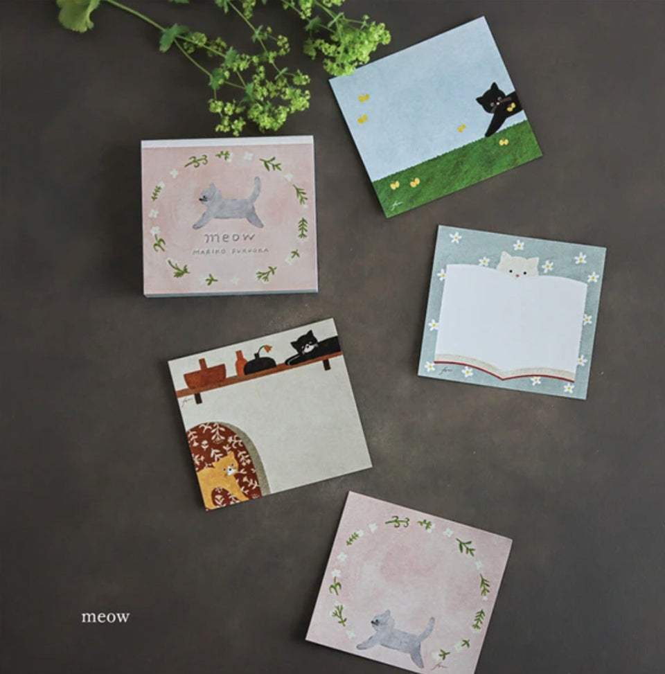Cozyca Note Pad - Meow
