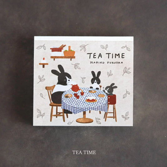 Cozyca Note Pad - Tea Time