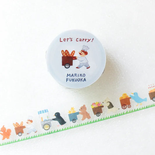 Cozyca Clear Tape - Mariko Fukuoka - Let's Carry!