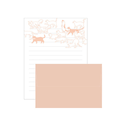 El Commun - Ah La La Letterpress Letter Set - Cats