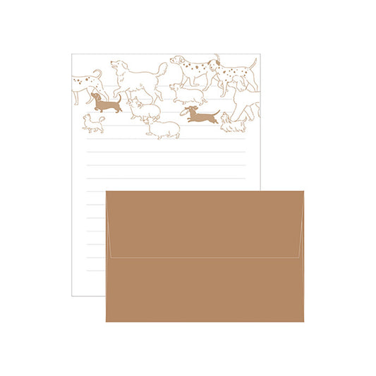 El Commun - Ah La La Letterpress Letter Set - Dogs