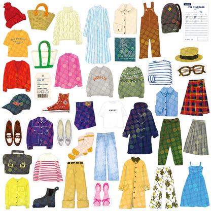 Greeting Life - Haco Flake Stickers - Fashion