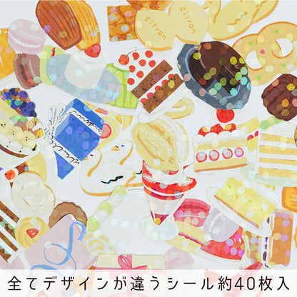 Greeting Life - Haco Flake Stickers - Patisserie