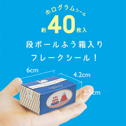 Greeting Life - Haco Flake Stickers - Patisserie