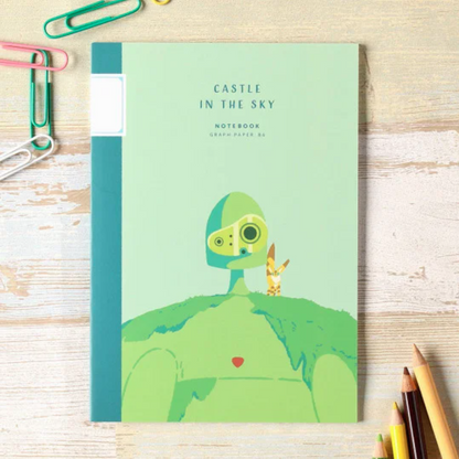 Studio Ghibli - B6 Graphic Notebook - Castle in the Sky / Laputa
