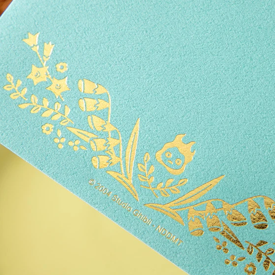 Studio Ghibli - LIFE Noble Foil-Stamped Letter Set - Howl's Moving Castle