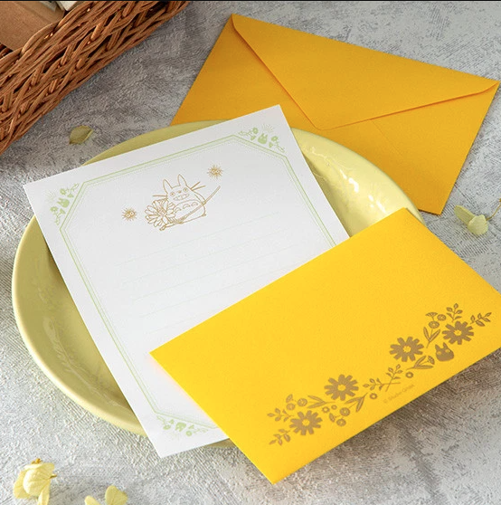 Studio Ghibli - LIFE Noble Foil-Stamped Letter Set - My Neighbor Totoro