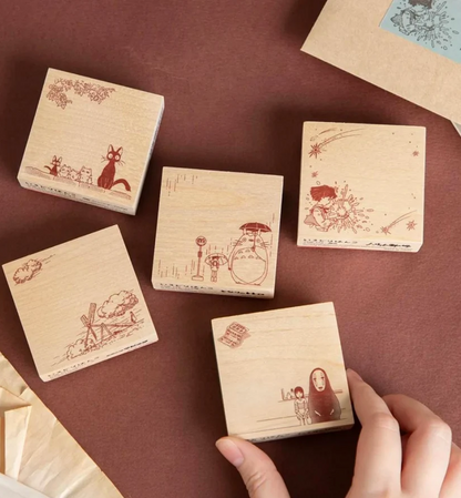 Beverly x Studio Ghibli - Movie Scene Stamps - Castle in the Sky