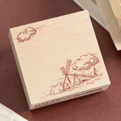 Beverly x Studio Ghibli - Movie Scene Stamps - Castle in the Sky