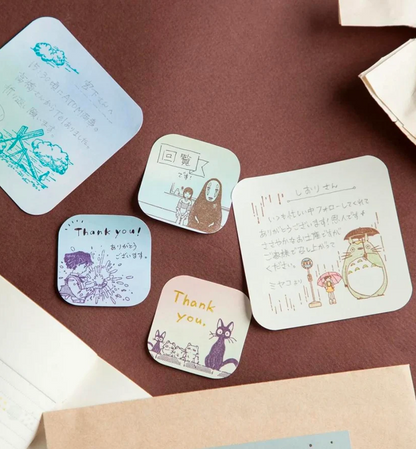 Beverly x Studio Ghibli - Movie Scene Stamps - Castle in the Sky