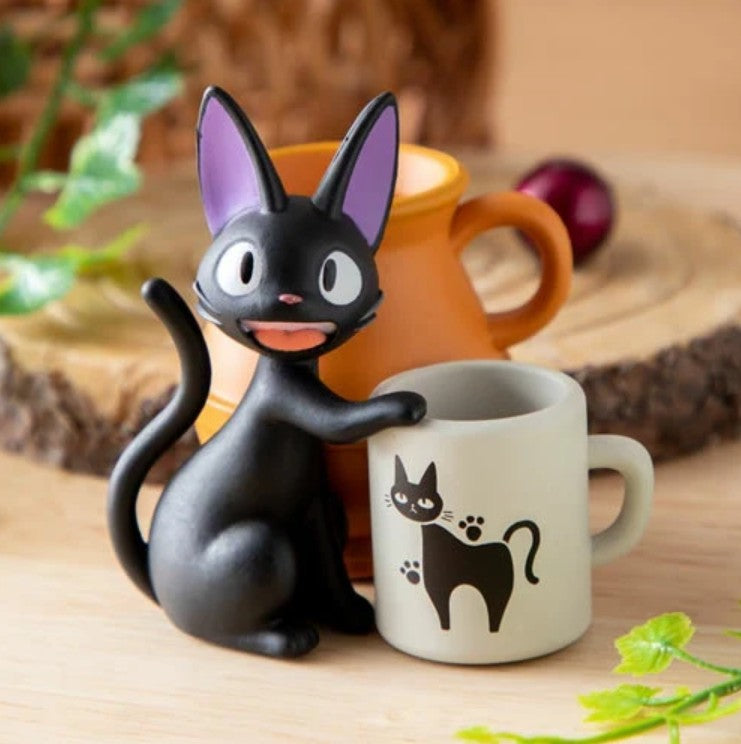Ensky x Studio Ghibli - Pen Holder - Jiji (Kiki's Delivery Service)