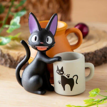 Ensky x Studio Ghibli - Pen Holder - Jiji (Kiki's Delivery Service)