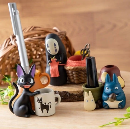 Ensky x Studio Ghibli - Pen Holder - Jiji (Kiki's Delivery Service)