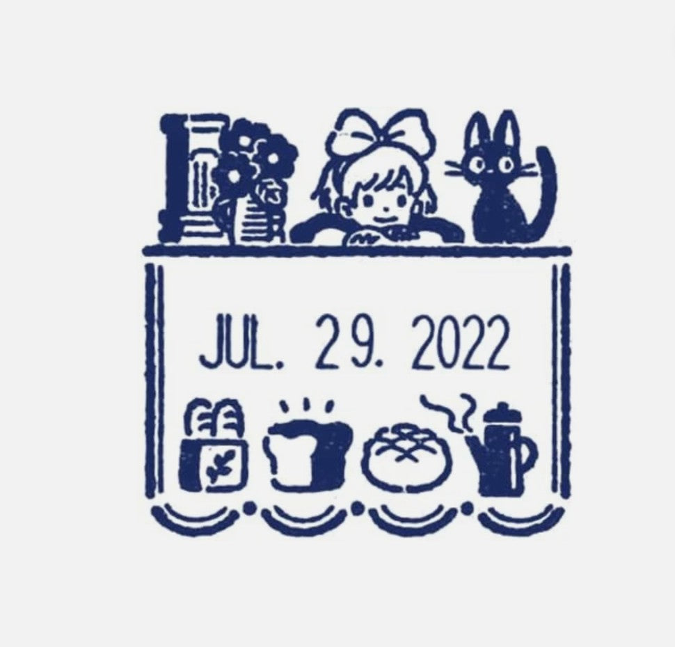 Movic x Studio Ghibli - Date Stamp - Kiki's Delivery Service