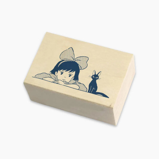 Beverly x Studio Ghibli - Rubber Stamp - Kiki's Delivery Service - Kiki & Jiji