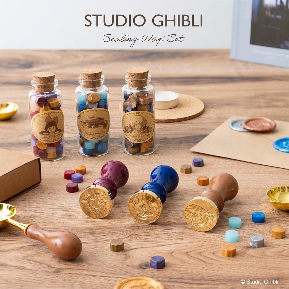 Beverly x Studio Ghibli - Sealing Wax Set - Howl's Moving Castle