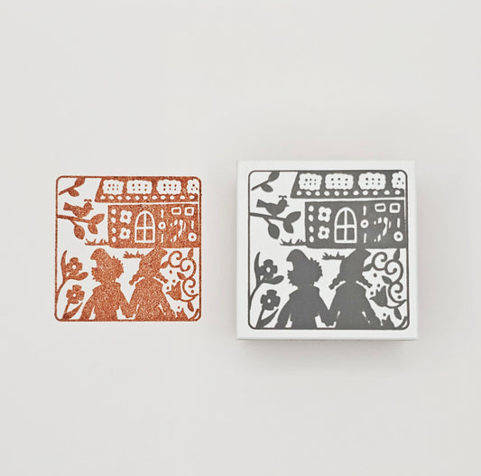 Sanby x Avec Amour - Grimm's Fairy Tales Silhouette Stamps - Hansel and Gretel