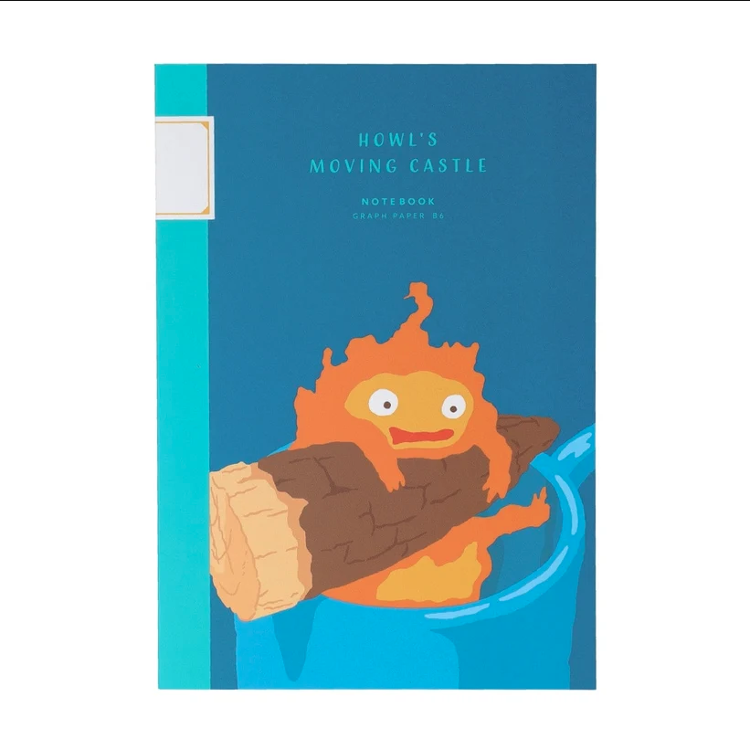Studio Ghibli - Howl's Moving Castle - B6 Graphic Notebook