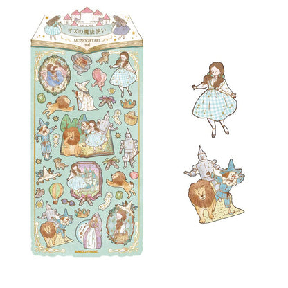Kamio Japan - Monogatari Fairy Tale Stickers - The Wizard of Oz