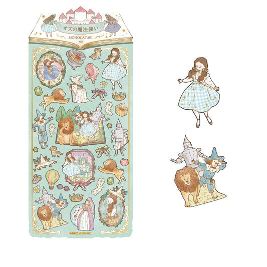 Kamio Japan - Monogatari Fairy Tale Stickers - The Wizard of Oz