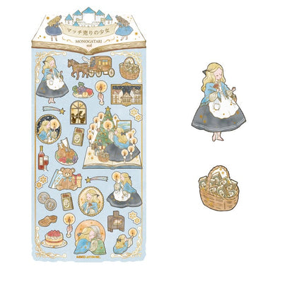 Kamio Japan - Monogatari Fairy Tale Stickers - The Little Match Girl