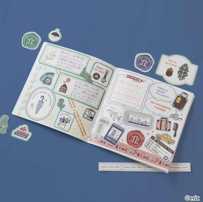 Eric x Komamono Lab - Notebook Deco Kit