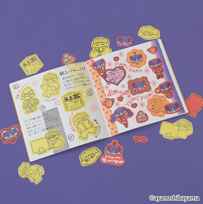 Ayano Shibayama x Komamono Lab - Notebook Deco Kit