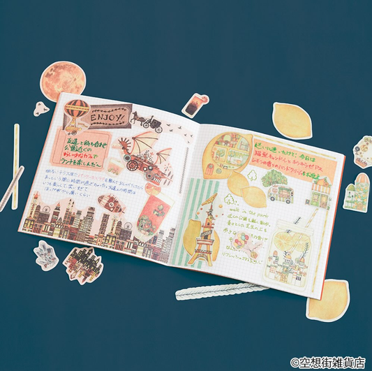Fantasy Town General Store x Komamono Lab - Notebook Deco Kit