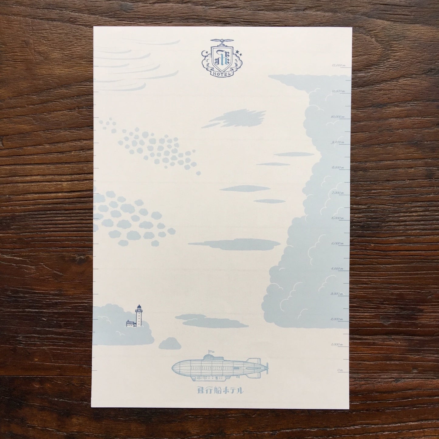 LIFE - Kyupodo - Airship Hotel Letter Pad