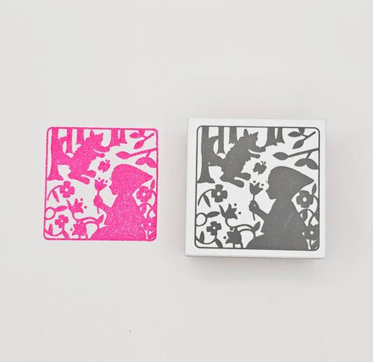Sanby x Avec Amour - Grimm's Fairy Tales Silhouette Stamps - Little Red Riding Hood