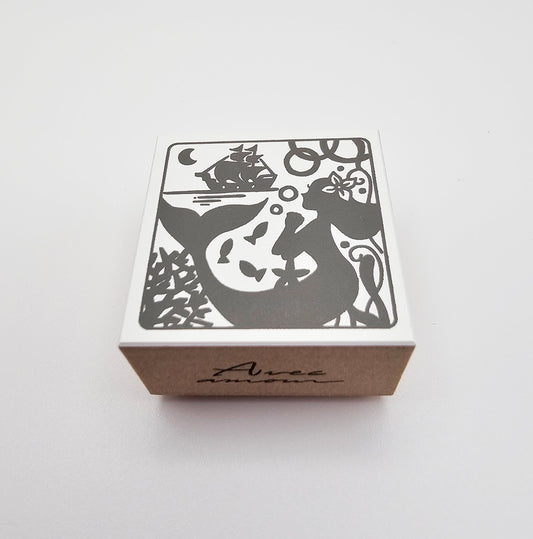 Sanby x Avec Amour - Grimm's Fairy Tales Silhouette Stamps - The Little Mermaid