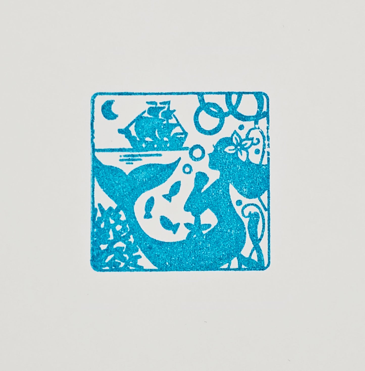 Sanby x Avec Amour - Grimm's Fairy Tales Silhouette Stamps - The Little Mermaid