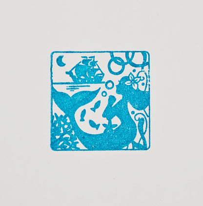 Sanby x Avec Amour - Grimm's Fairy Tales Silhouette Stamps - The Little Mermaid