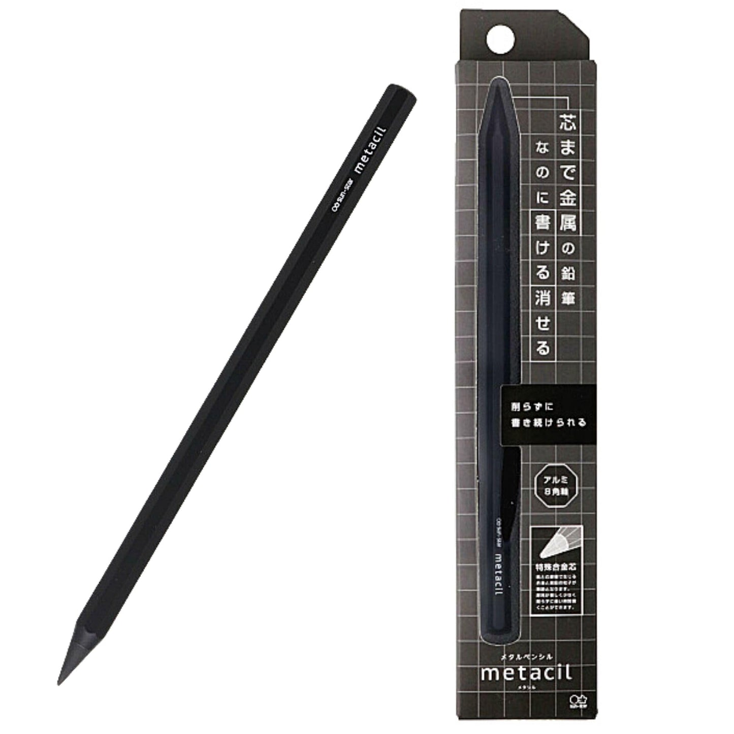 Sun-Star Metacil Metal Pencil - Black