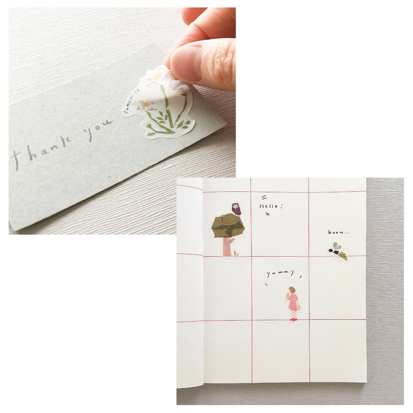 Kamiiso Co. - Sticker Sheet - Miki Tamura - Sewing