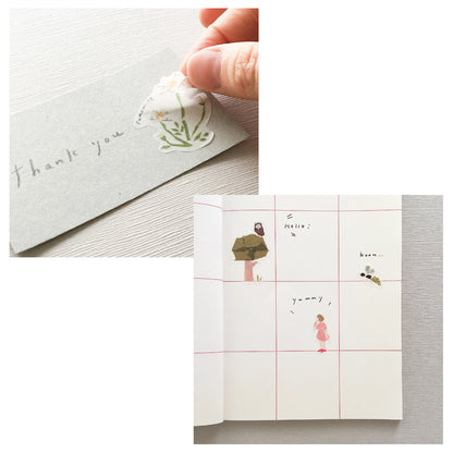 Kamiiso Co. - Sticker Sheet - Miki Tamura - Sewing