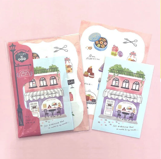 Kotorimachi Shogenai Letter Set - Patisserie