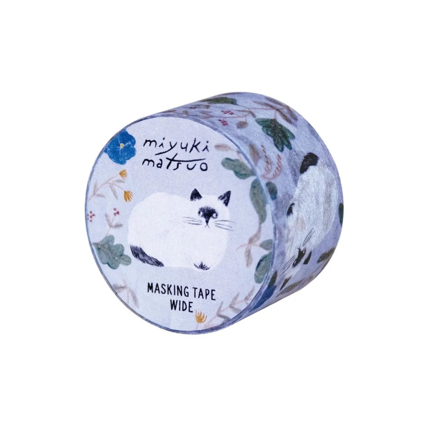 Miyuki Matsuo - Washi Tape - Repos (Bicolor Cat)
