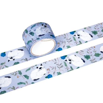 Miyuki Matsuo - Washi Tape - Repos (Bicolor Cat)