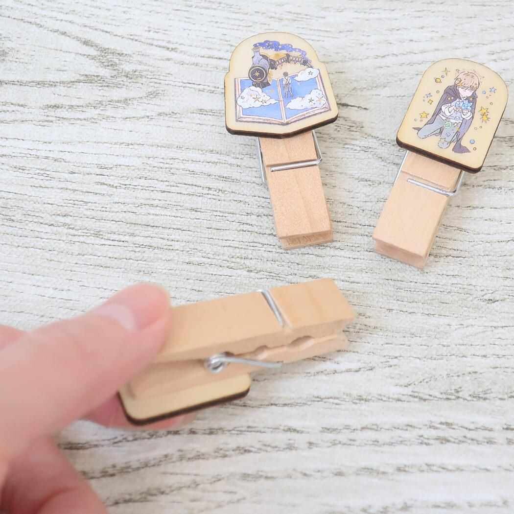 Kamio - Monogatari - Wooden Clips - Night on the Galactic Railway