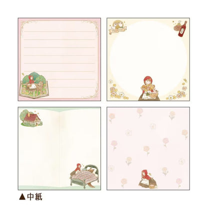 Kamio - Monogatari - Block Memo Pad - Little Red Riding Hood