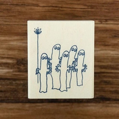 Beverly - Rubber Stamp - Moomin - Hattifatteners