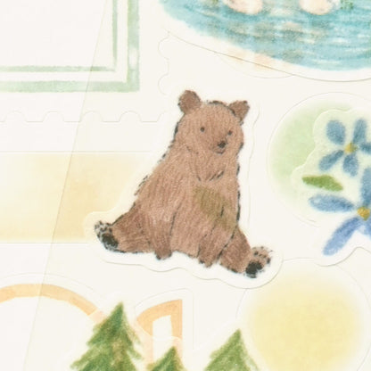 NB Co. Ltd. - Deco Time Layering Stickers - Forest Animals