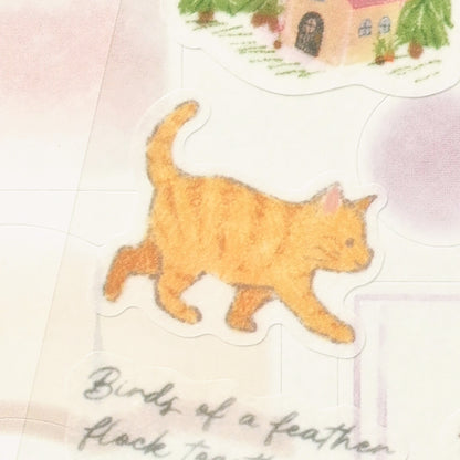 NB Co. Ltd. - Deco Time Layering Stickers - Cat