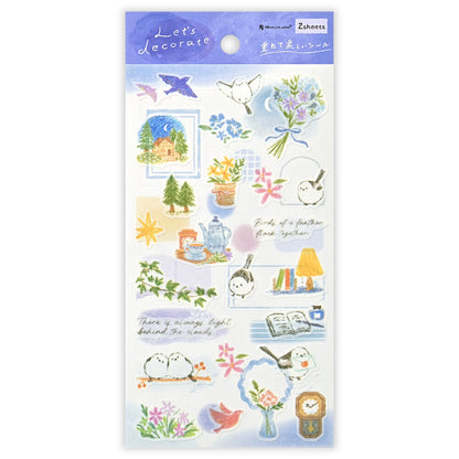 NB Co. Ltd. - Deco Time Layering Stickers - Shima Eniga