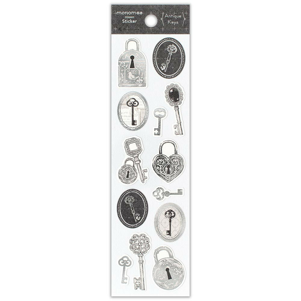 NB Co. Ltd. - Foil Monomee Stickers - Antique Key