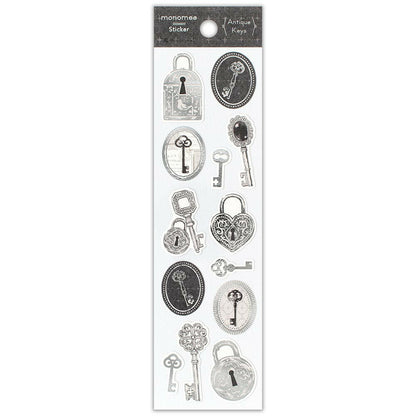 NB Co. Ltd. - Foil Monomee Stickers - Antique Key