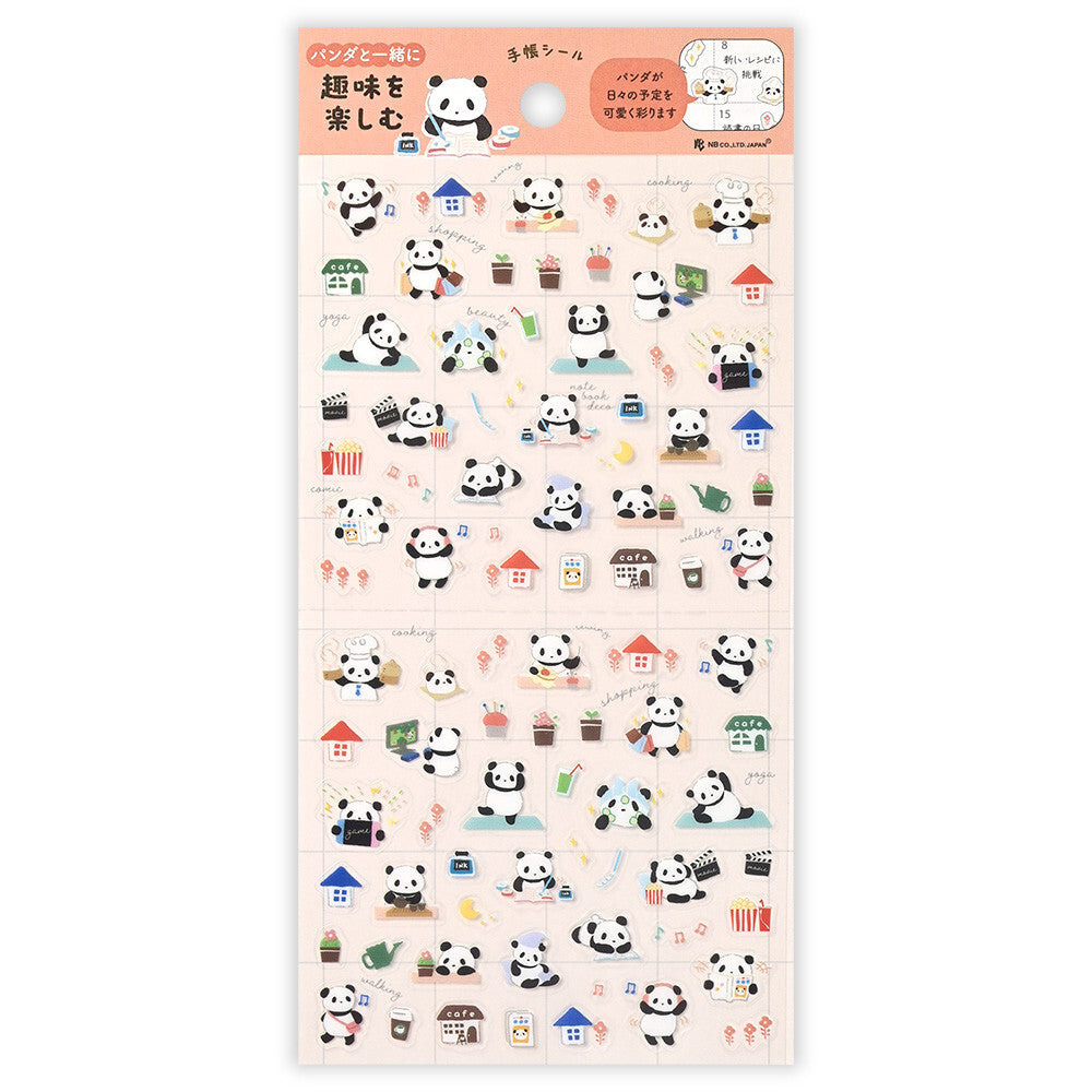 NB Co. Ltd. - Planner Stickers - Hobbies - Panda