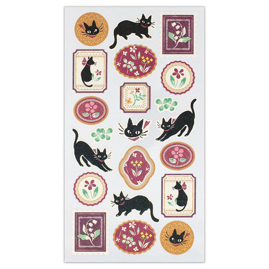 NB Co. Ltd. - Wanowa Stickers - Black Cat